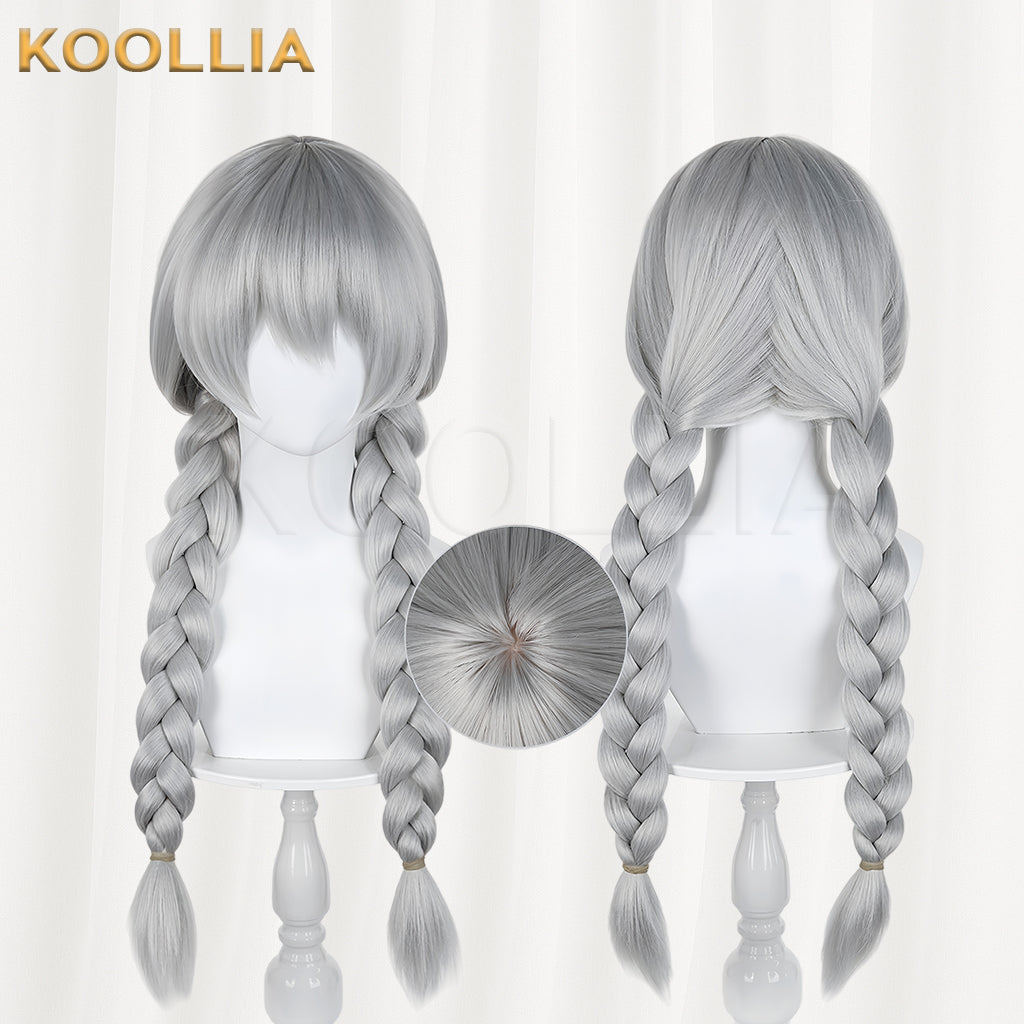 Zootopia Judith Laverne Hopps Long Sliver Hair Basic Wig