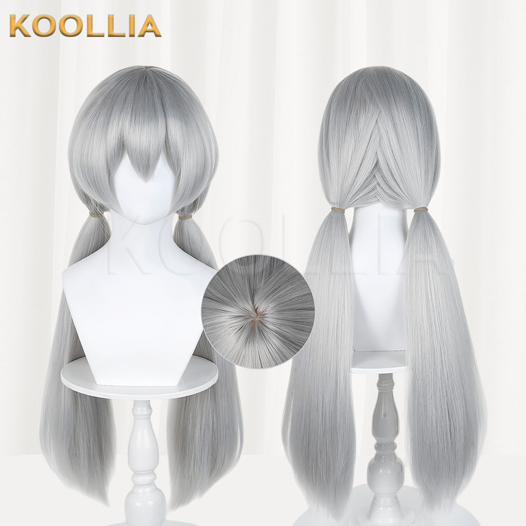 Zootopia Judith Laverne Hopps Long Sliver Hair Basic Wig