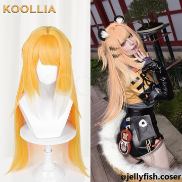 Zenless Zone Zero Jufufu Long Mix Hair Basic Wig - KOOLLIA