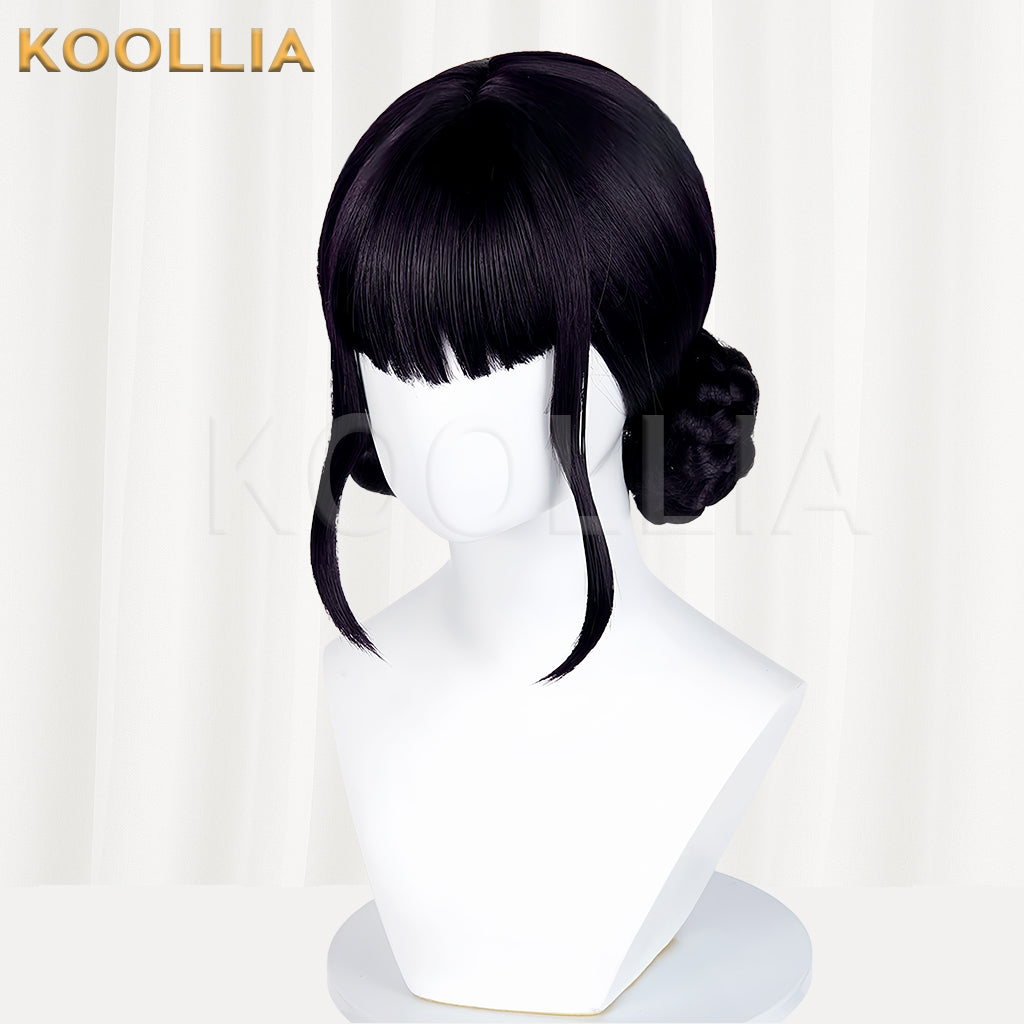 KPop Demon Hunters Zoey Short Black Hair Basic Wig KOOLLIA