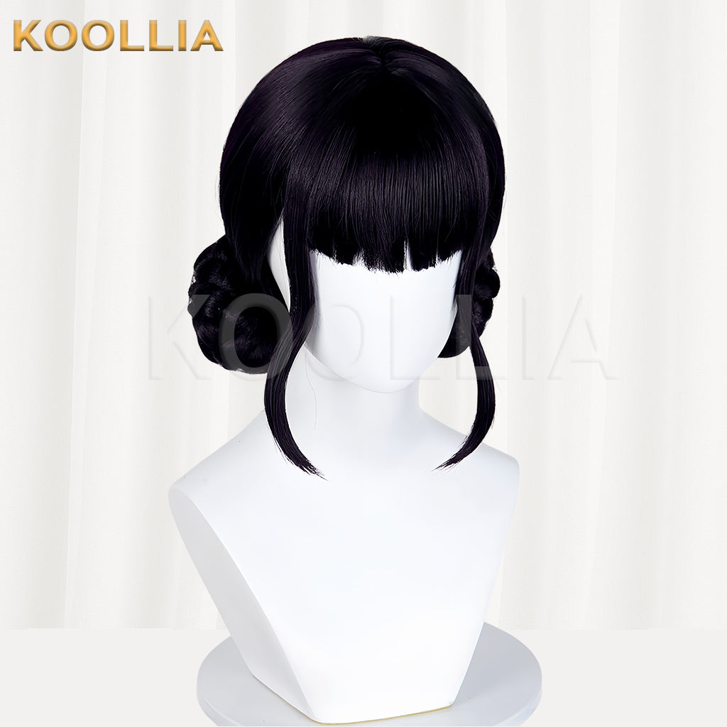 KPop Demon Hunters Zoey Short Black Hair Basic Wig KOOLLIA