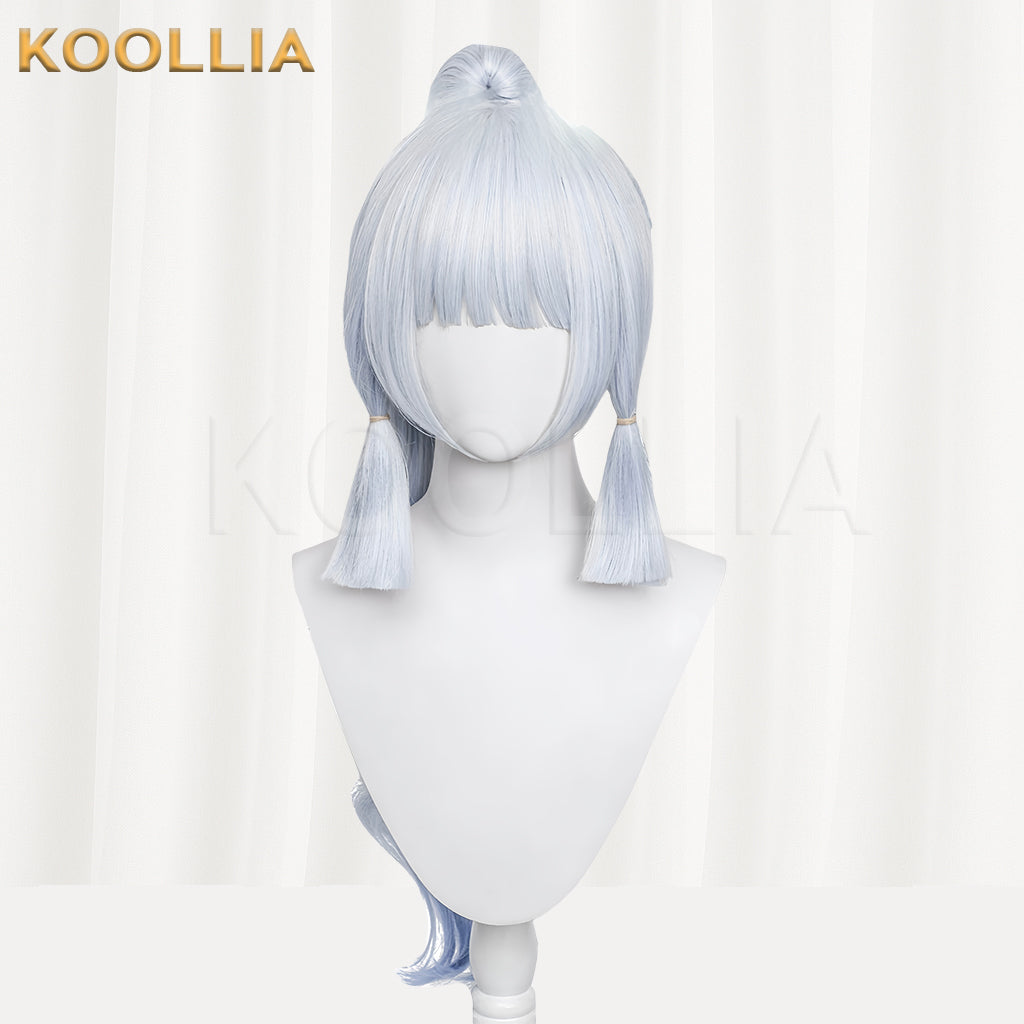Genshin Impact Kamisato Ayaka Blue Long Hair Basic Wig