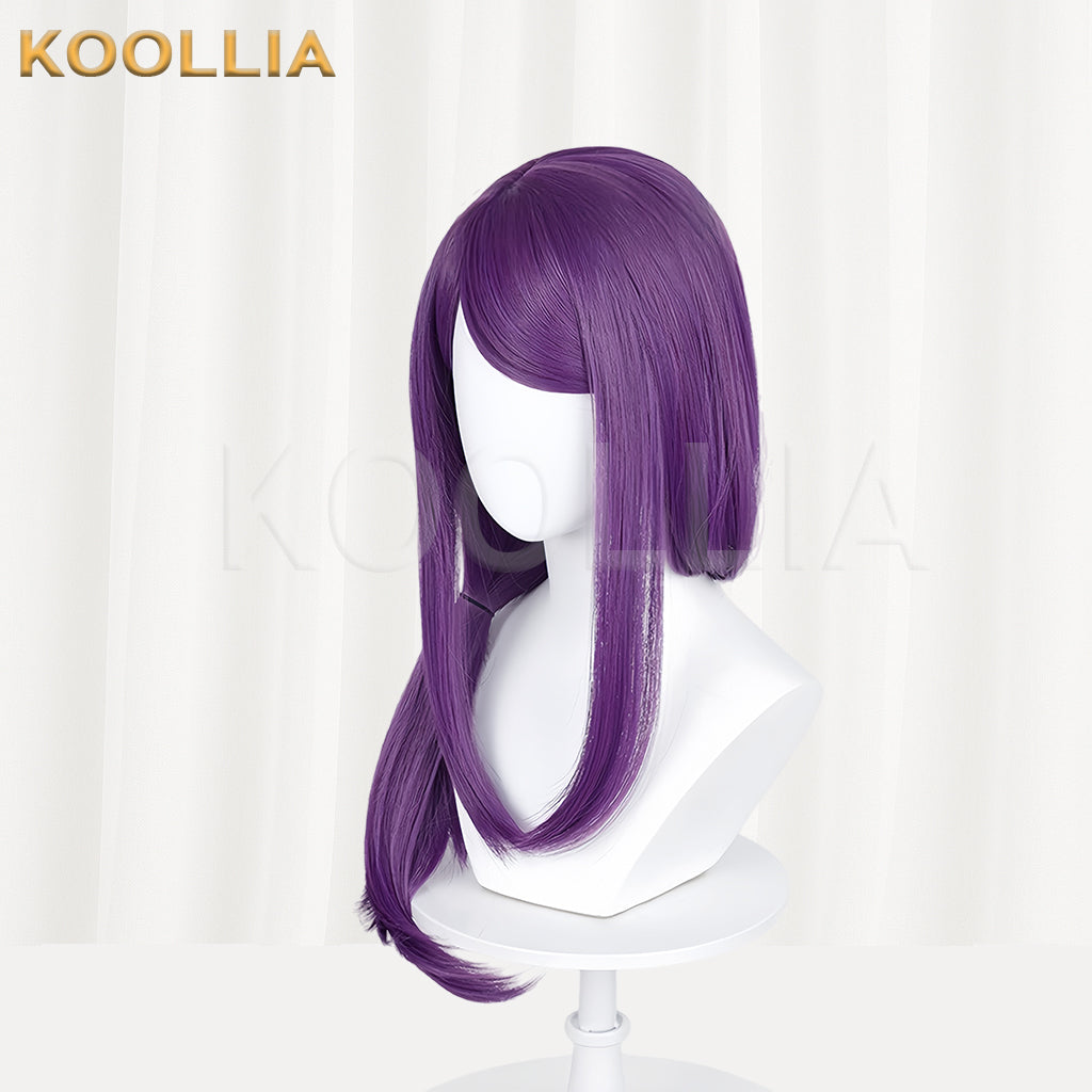 Tokyo Ghoul Kamishiro Rize Long Purple Hair Basic Wig