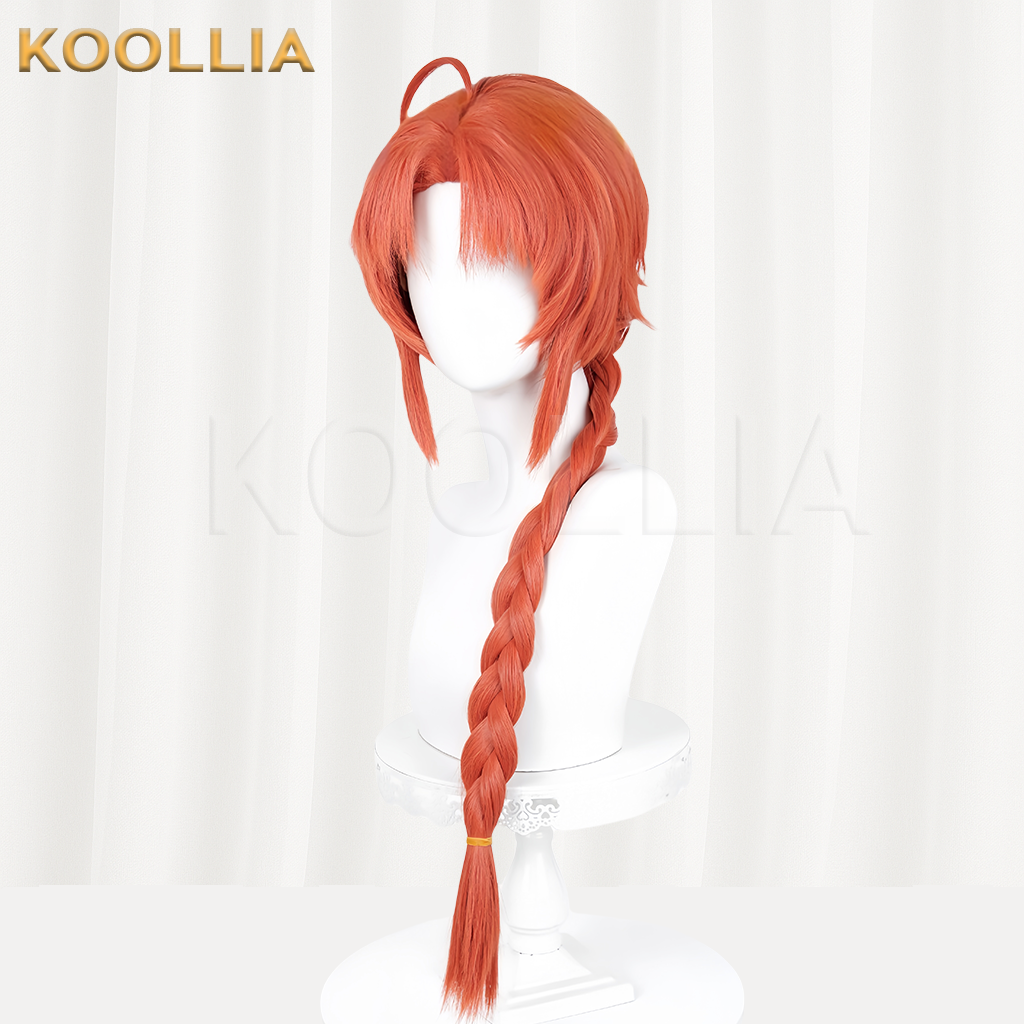 Gintama Kamui Long Orange-red Hair Basic Wig