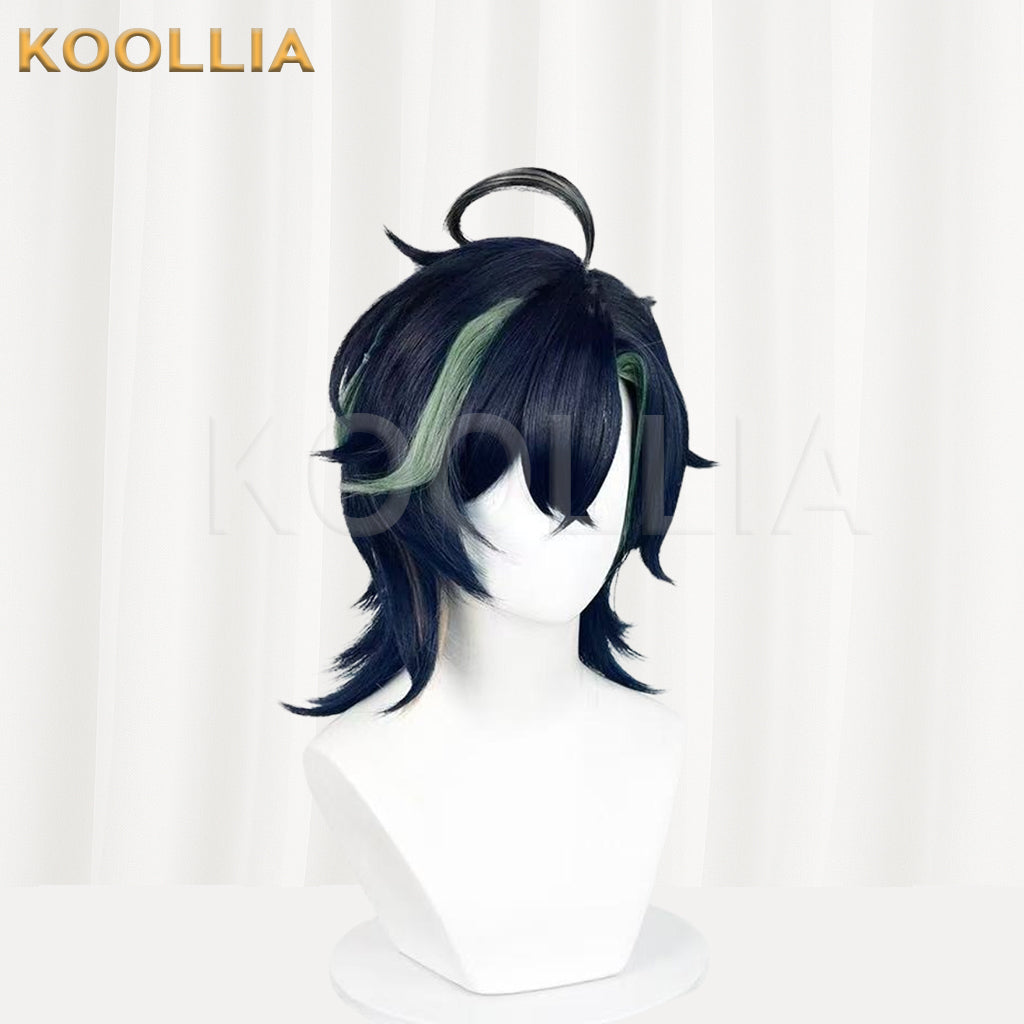 Genshin Impact Kinich Short Mix Hair Basic Wig