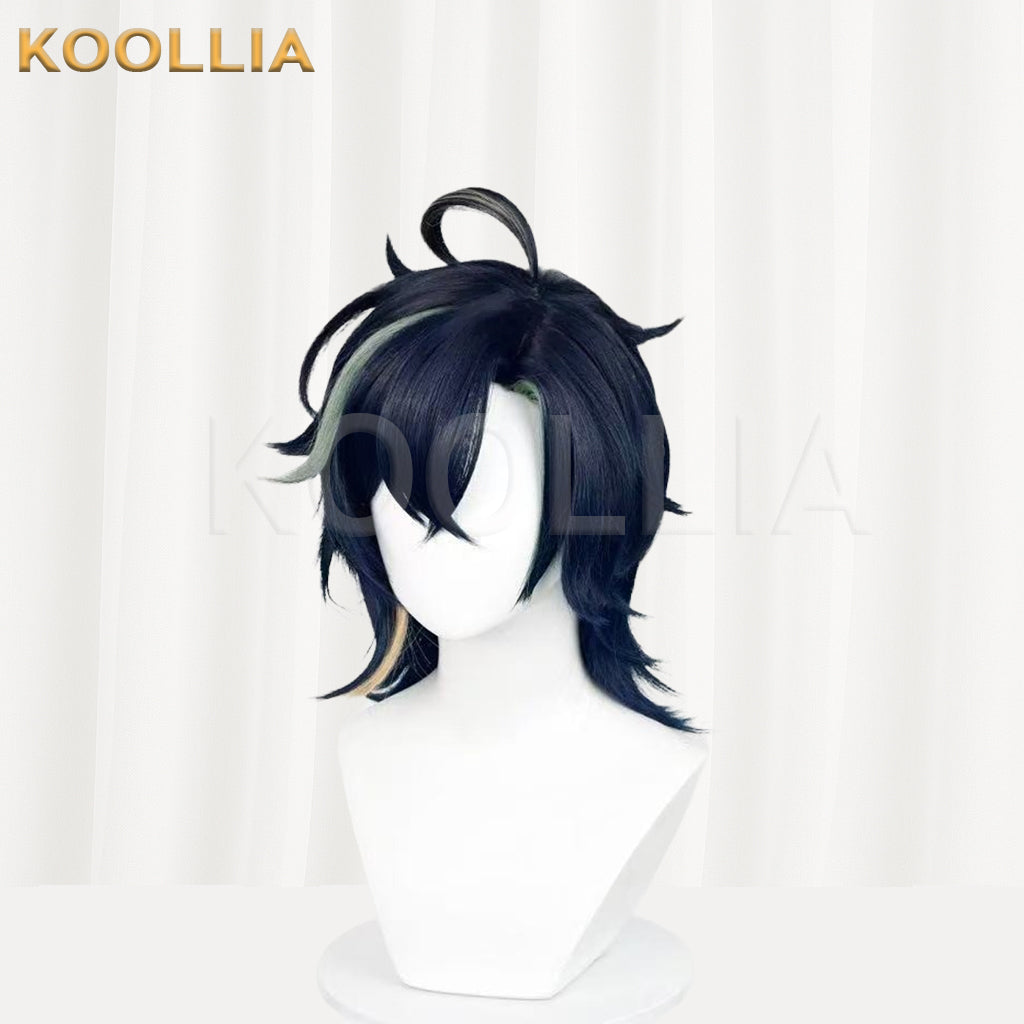 Genshin Impact Kinich Short Mix Hair Basic Wig