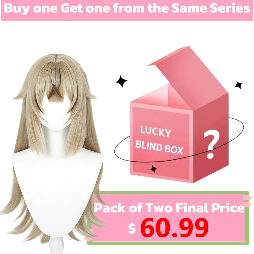 Genshin Impact Kirara Long Brown Hair Basic Wig