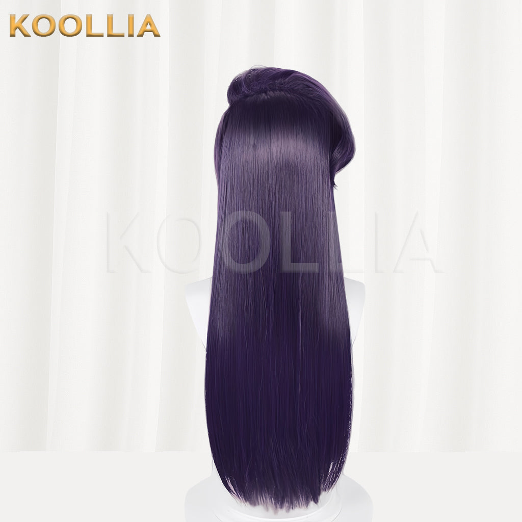 Komi Can’t Communicate Komi Shouko Long Purple Hair Basic Wig