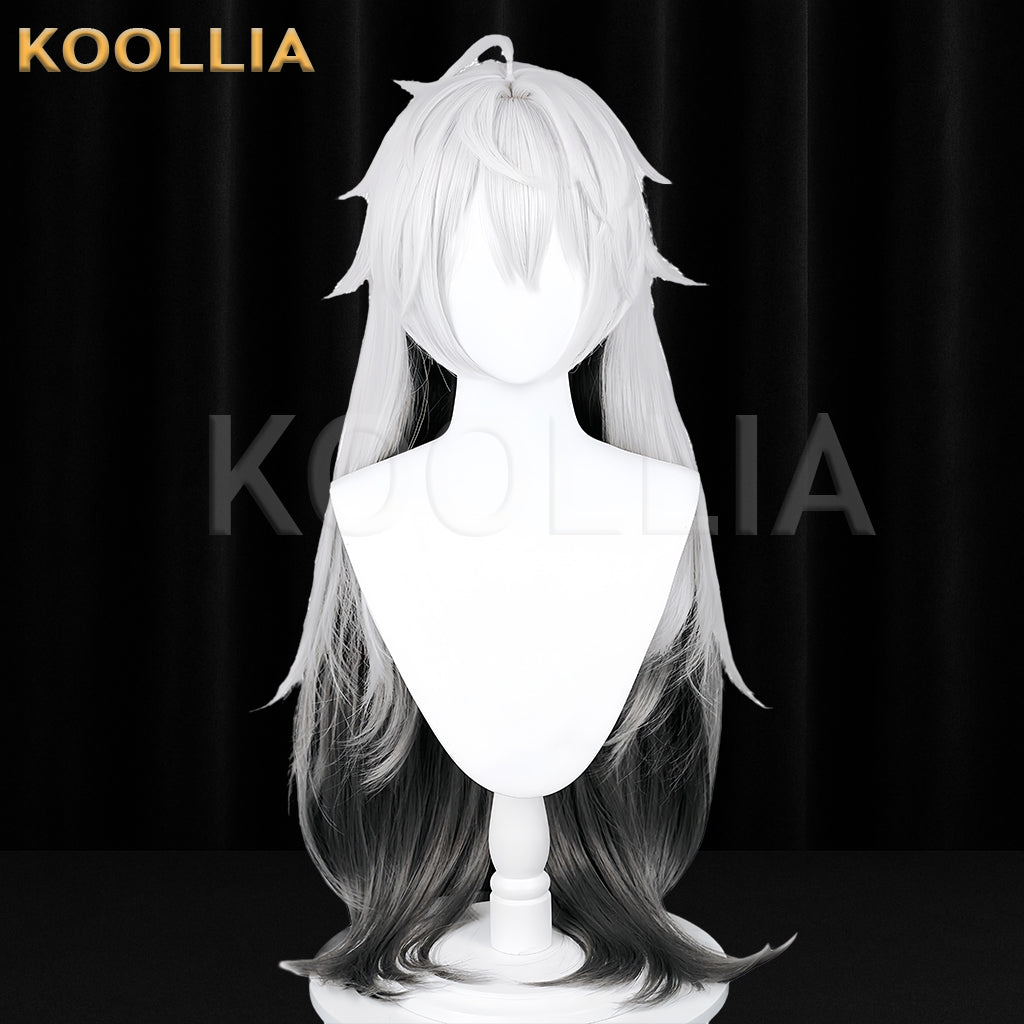 Arknights Lappland Long Silver-White Hair Basic Wig