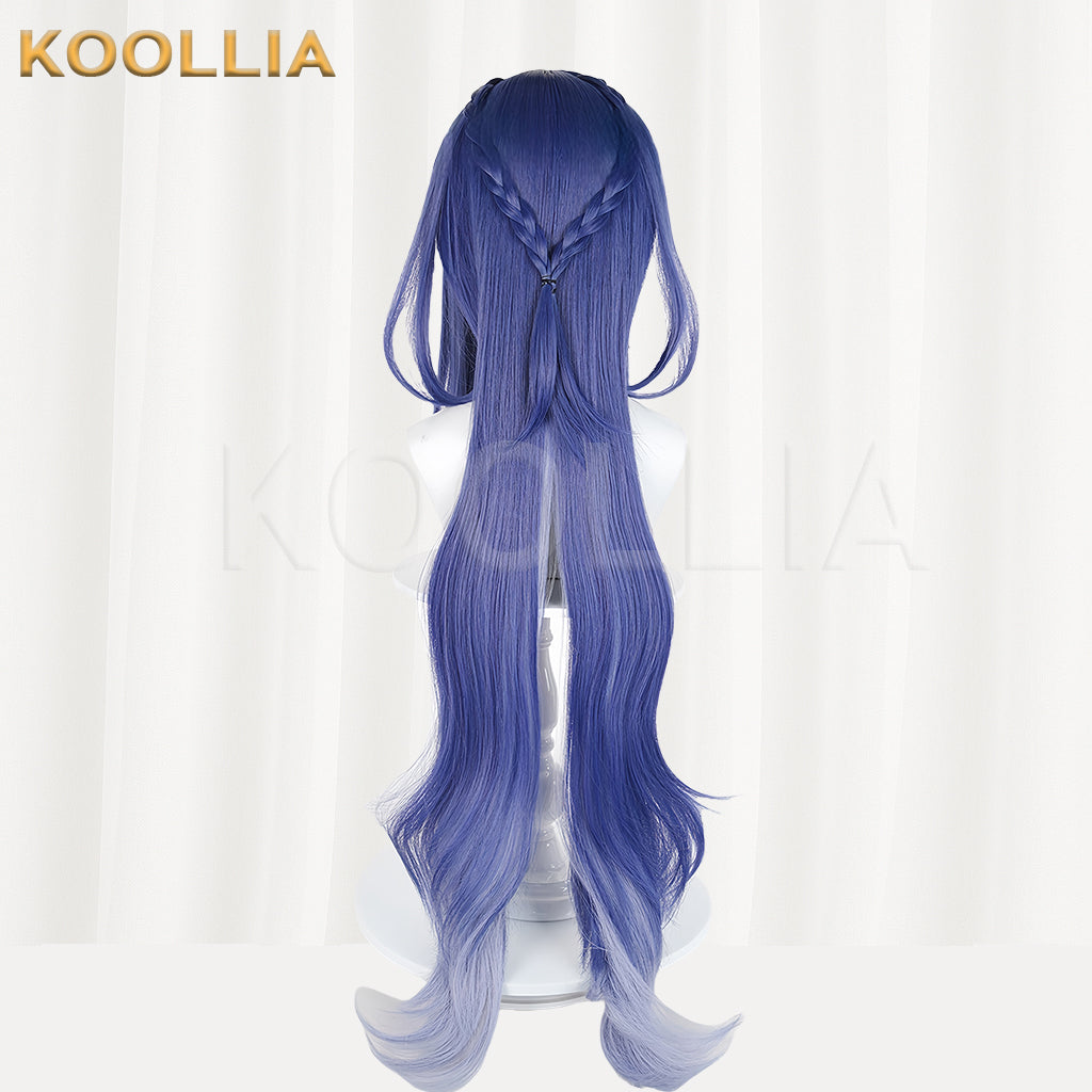 Genshin Impact Lauma Long Purple Hair Basic Wig