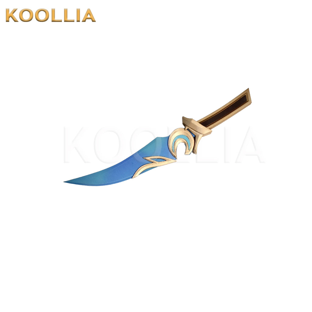 Genshin Impact Lauma Long Blue Hair Basic Wig