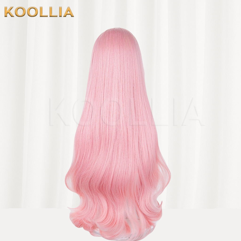 Arknights Lemuen Long Pink Hair Basic Wig