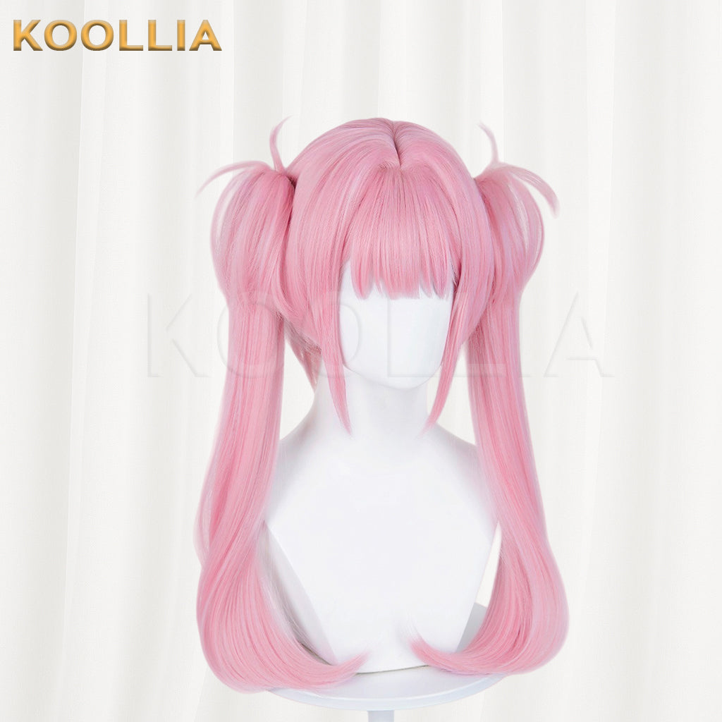 Link Click Li Tianxi Long Pink Hair Basic Wig
