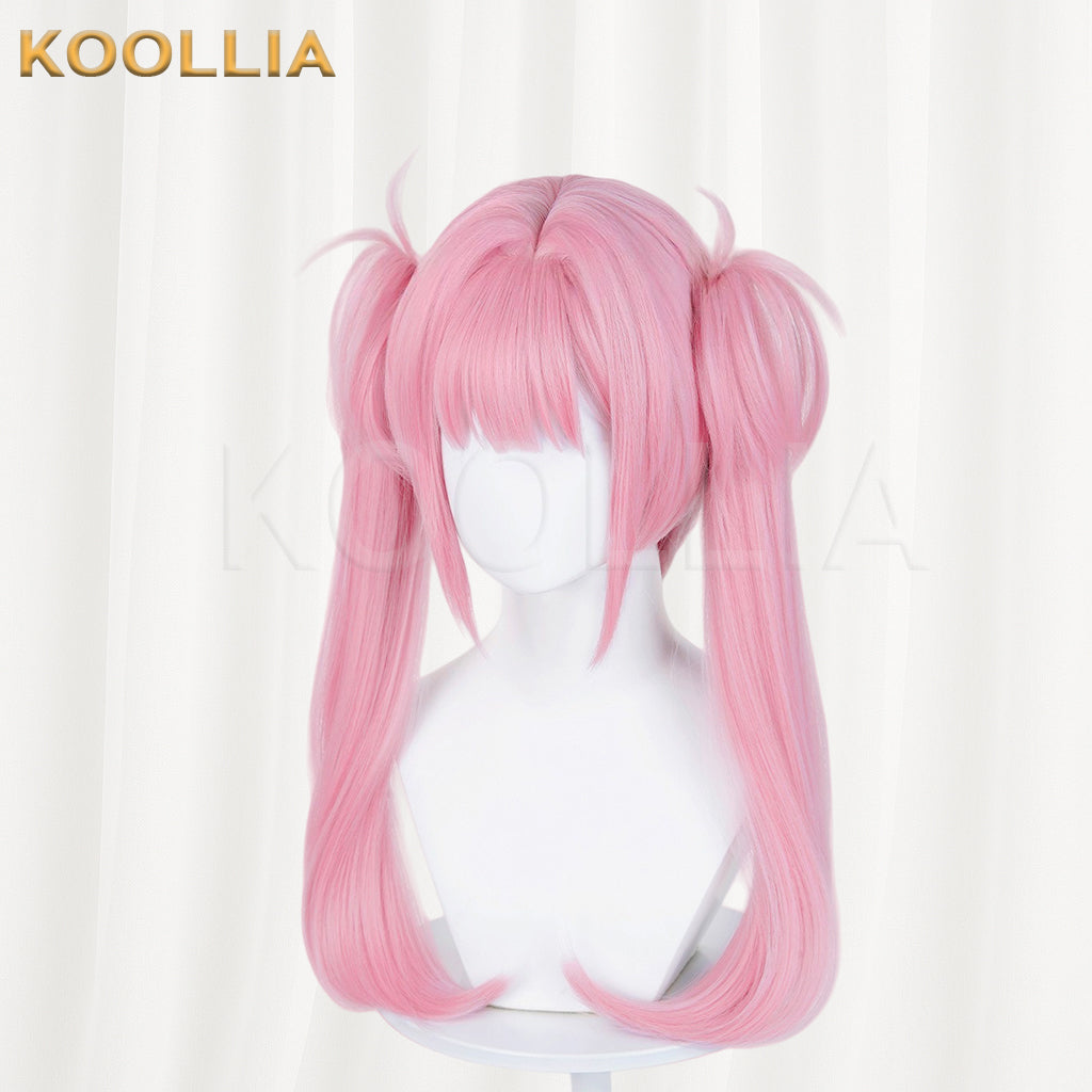 Link Click Li Tianxi Long Pink Hair Basic Wig