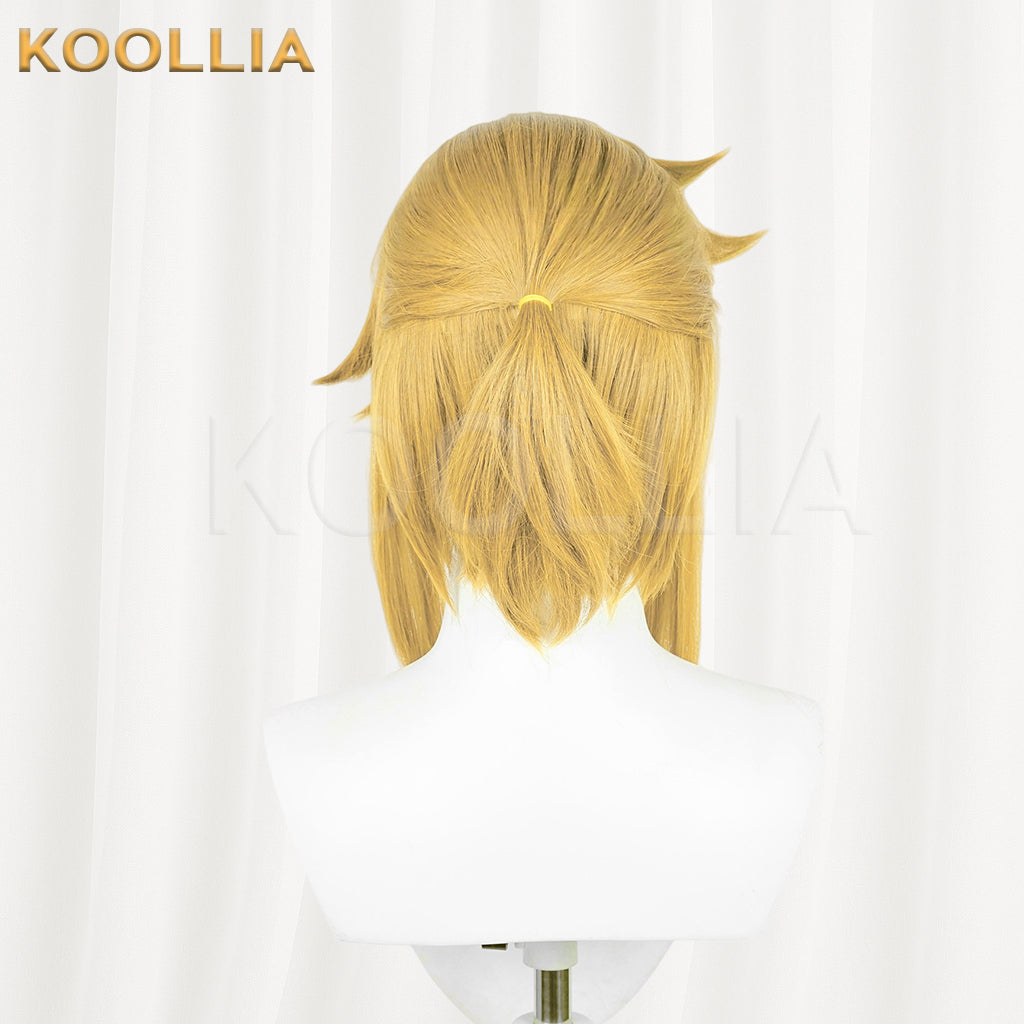 Legend of Zelda Link Short Brown/Yellow Hair Basic Wig