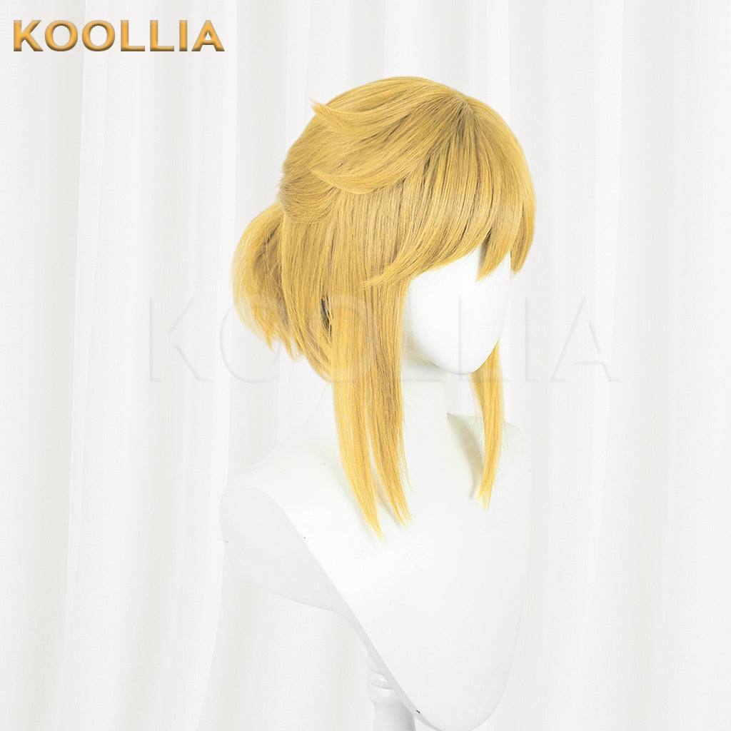 Legend of Zelda Link Short Brown/Yellow Hair Basic Wig