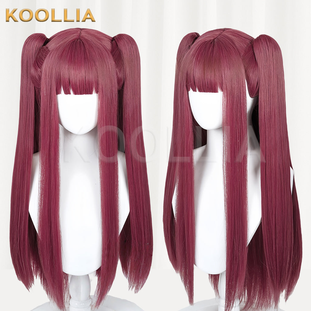 Marin Kitagawa Little Devil cosplay wig with twin-tail clip-ons