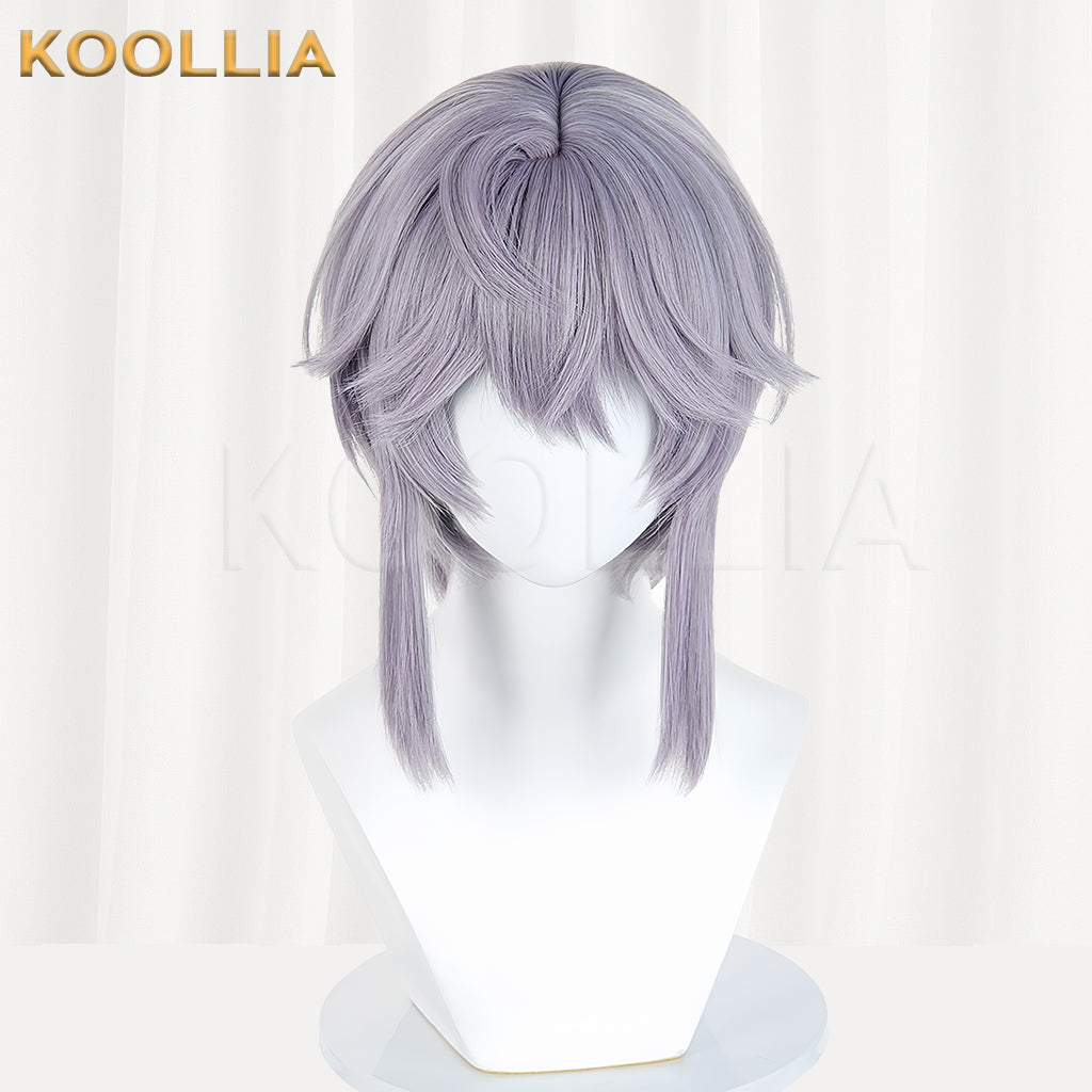 Arknights Logos Long/Short Gray Hair Basic Wig