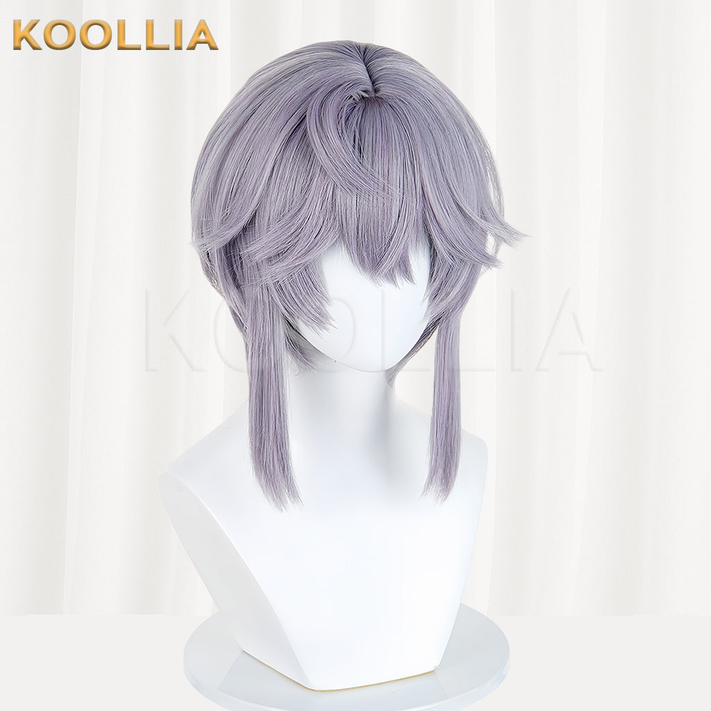 Arknights Logos Long/Short Gray Hair Basic Wig