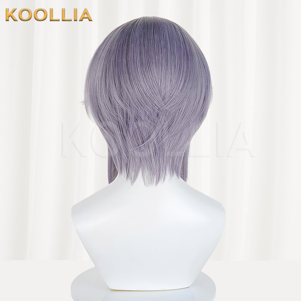 Arknights Logos Long/Short Gray Hair Basic Wig