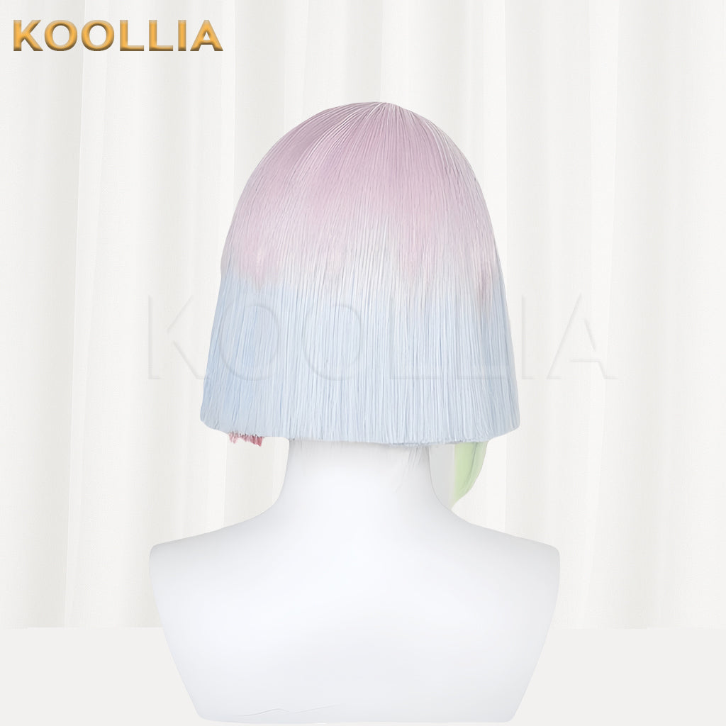 Cyberpunk: Edgerunners Lucyna Kushinada Short Mix Hair Basic Wig