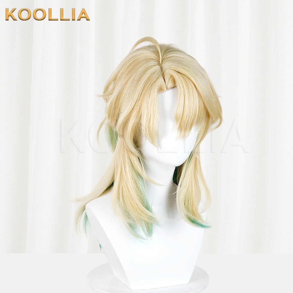 Wuthering Waves Luhers Short Mix Hair Basic Wig