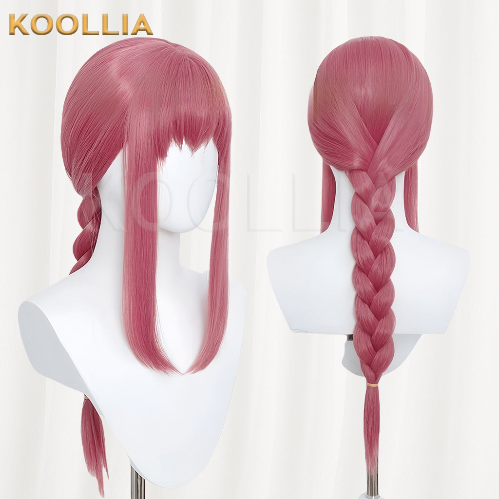 Chainsaw Man Makima Long Pink Hair Basic Wig