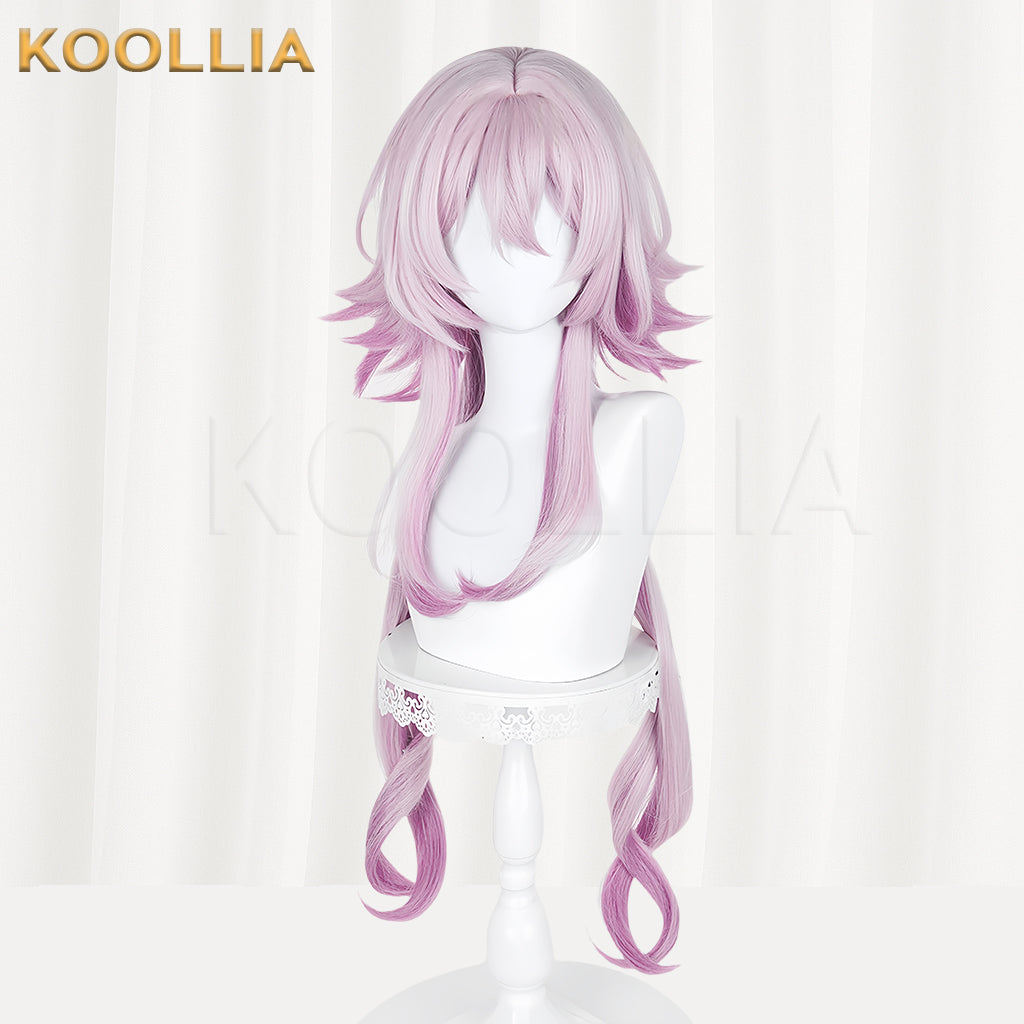 Honkai: Star Rail March 7th Long Pink Hair Basic Wig