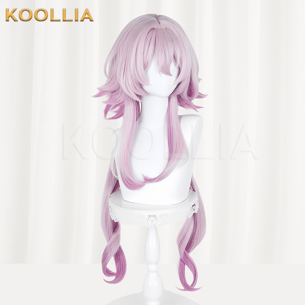 Honkai: Star Rail March 7th Long Pink Hair Basic Wig