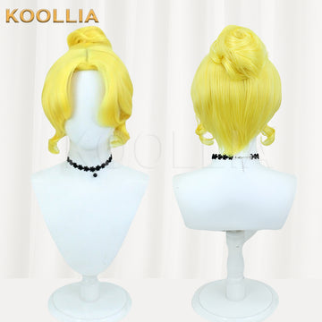 IdentityV Female dancer Margaretha Kroto Short Yellow Hair Basic Wig - KOOLLIA
