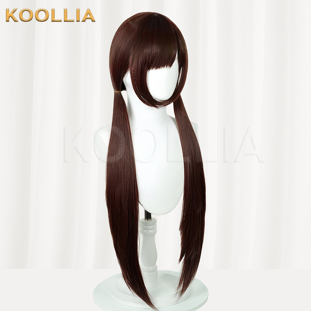 EVA Makinami Mari Illustrious Long Brown Hair Basic Wig