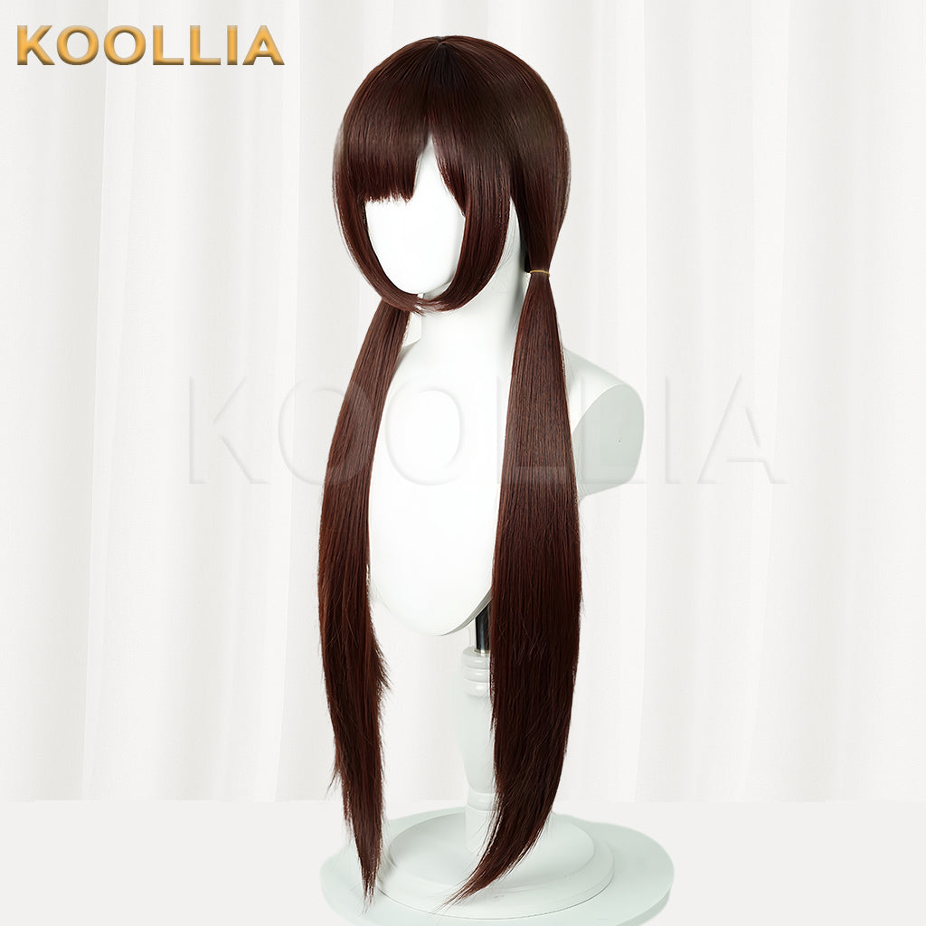 EVA Makinami Mari Illustrious Long Brown Hair Basic Wig
