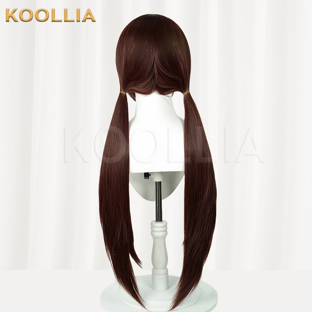 EVA Makinami Mari Illustrious Long Brown Hair Basic Wig