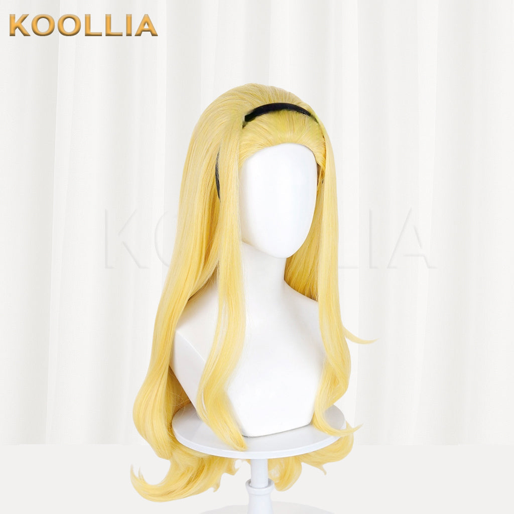 Takopi’s Original Sin Marina Kirarazaka Long Yellow Hair Basic Wig
