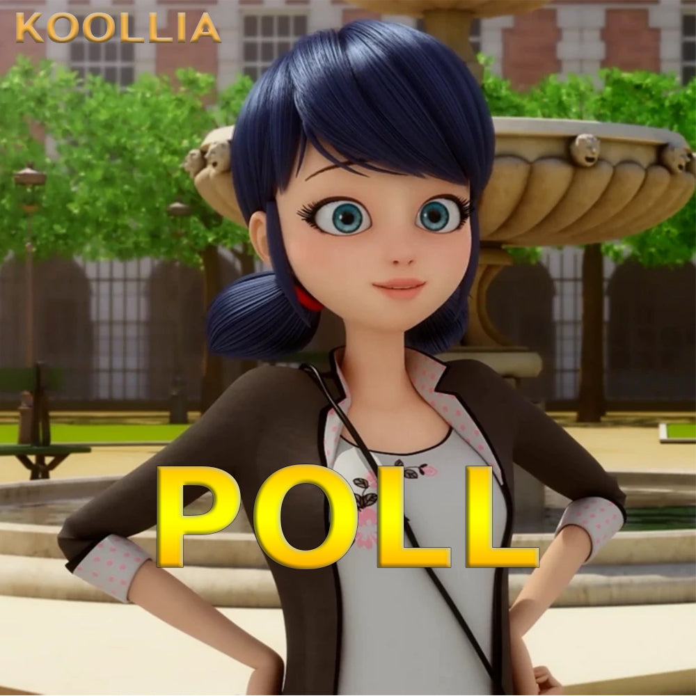 【KOOLLIA-UMFRAGE】 10 $ Anzahlung = 10 % Rabatt-Gutschein für Miraculous Ladybug Marinette Commission-Perücke