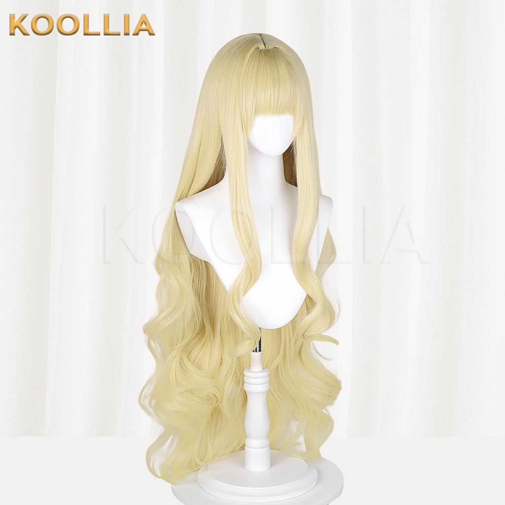 Shugo Chara Mashiro Rima Long Blonde Hair Basic Wig