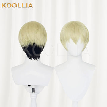 Tokyo Revengers Matsuno Chifuyu Short Mix Hair Basic Wig - KOOLLIA