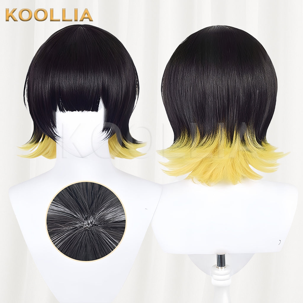 Blue Lock Bachira Meguru Short Mix Hair Basic Wig