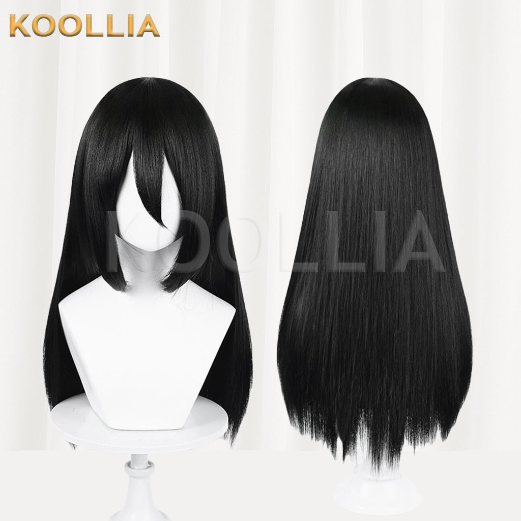 Attack on Titan Mikasa Ackerman Short Black Hair Basic Wig