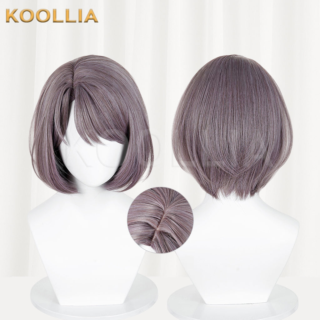 NIKKE:The Goddess of Victory Milk Short Grey Hair Basic Wig