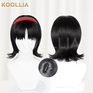 Perfect Blue Mima Kirigoe Short Black Hair Basic Wig - KOOLLIA