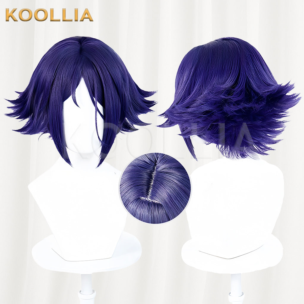 Miside Mita Long Purple Hair Basic Wig
