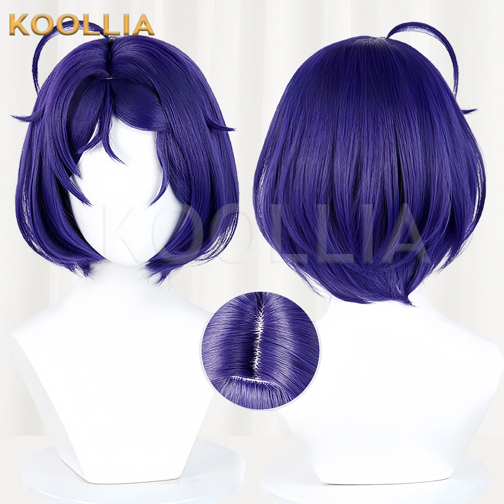 Miside Mita Long Purple Hair Basic Wig