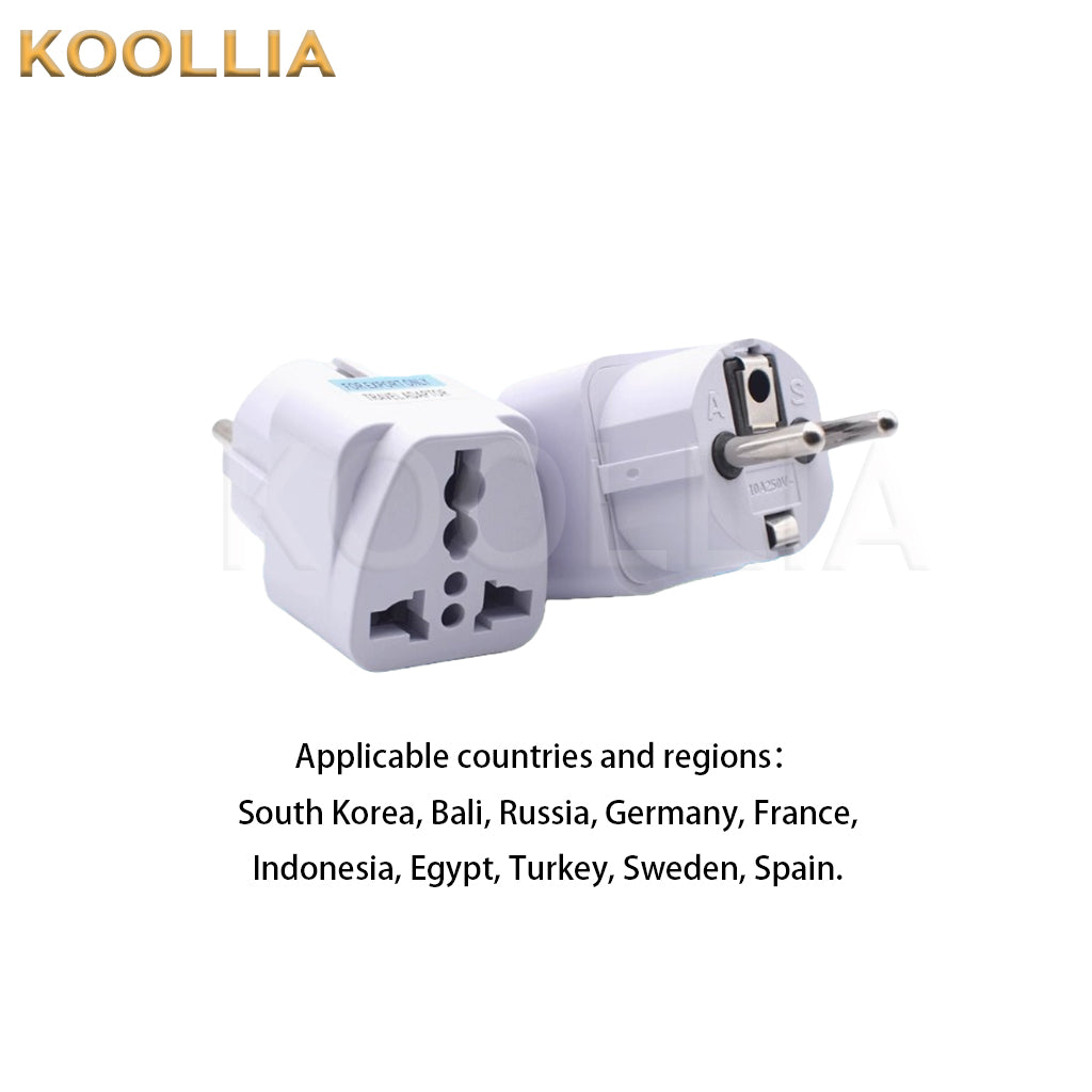 Plug Adapter Set, Universal International Power Converter for Worldwide Trips