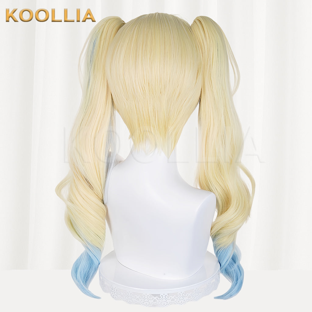 Eggy Party Mute Girl Stella Long Mix Hair Basic Wig