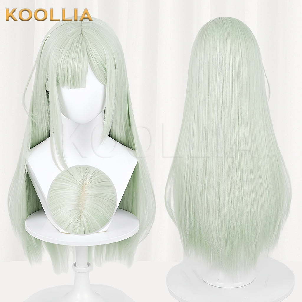 BanG Dream! It’s MyGO!!!!! Mutsumi Wakaba Long Green Hair Basic Wig