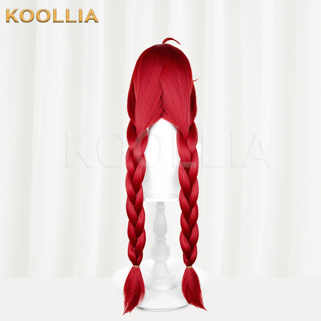Arknights Myrtle Long Red Hair Basic Wig
