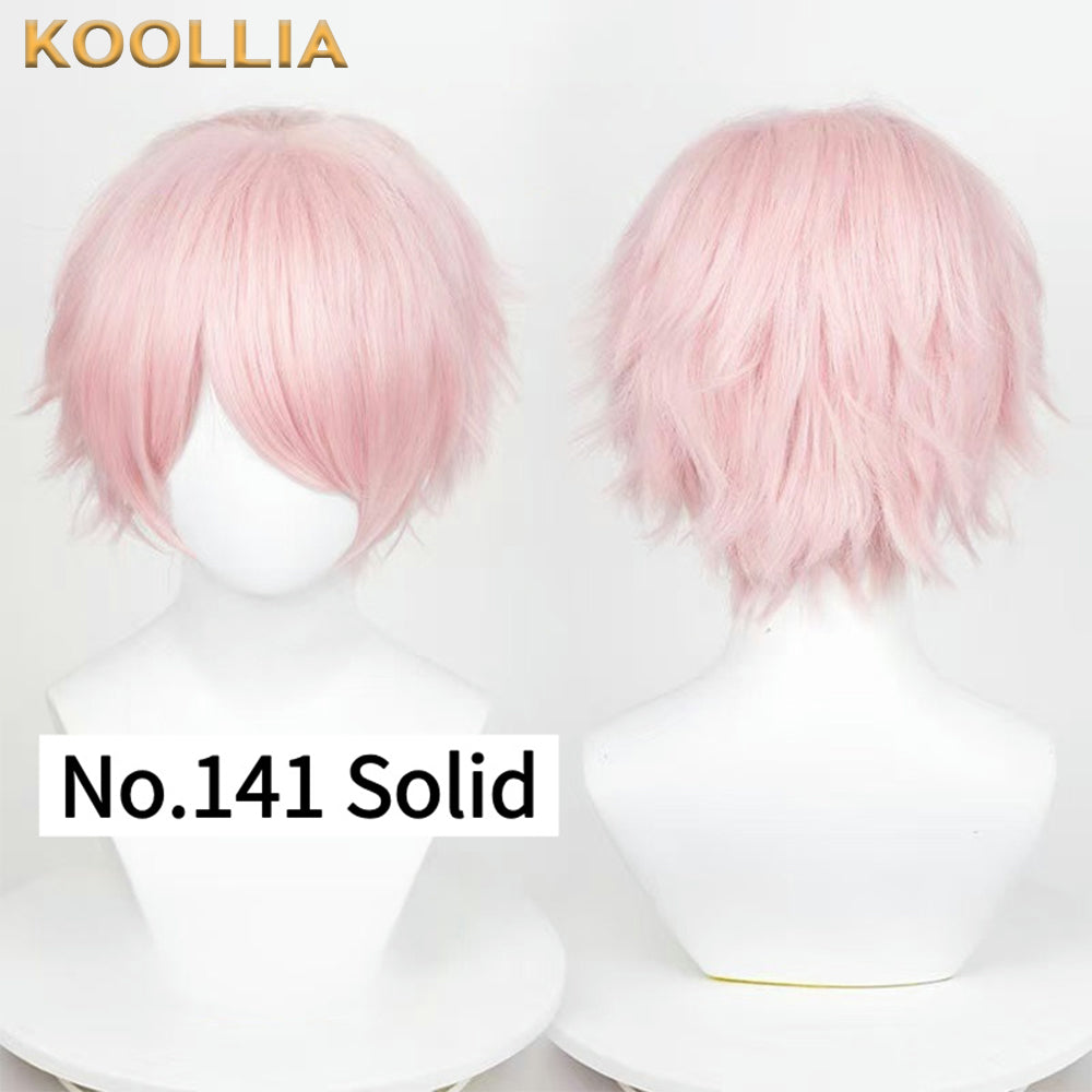 All-purpose 30cm High Temperature Basic Wig(Fluffed-Top)