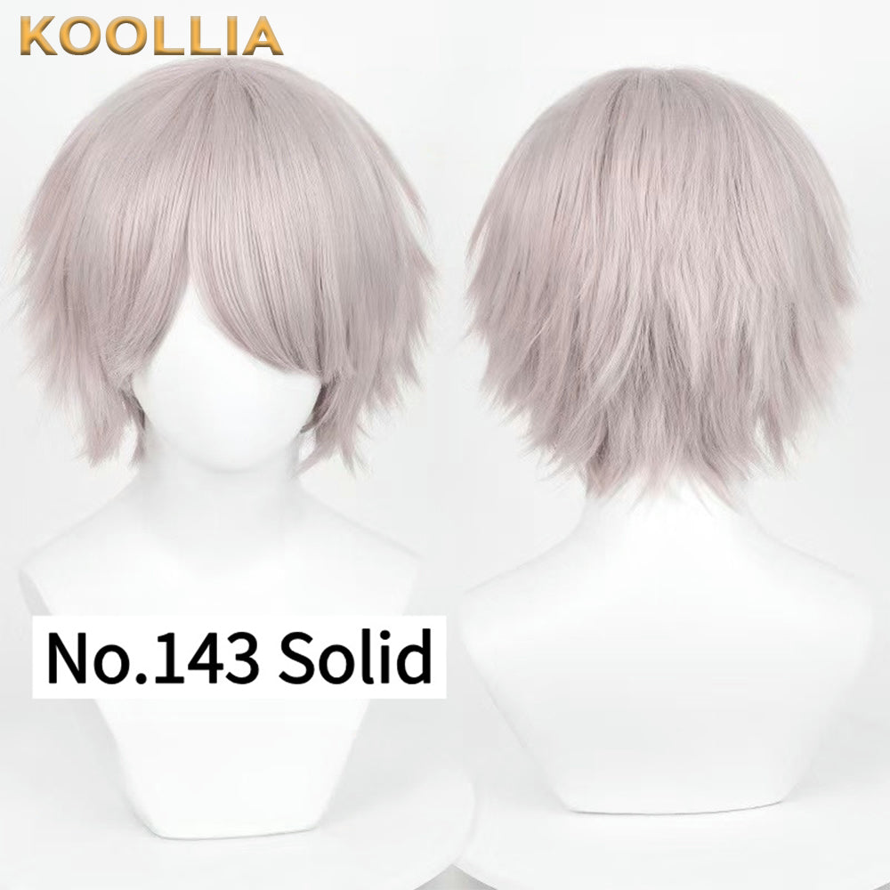 All-purpose 30cm High Temperature Basic Wig(Fluffed-Top)