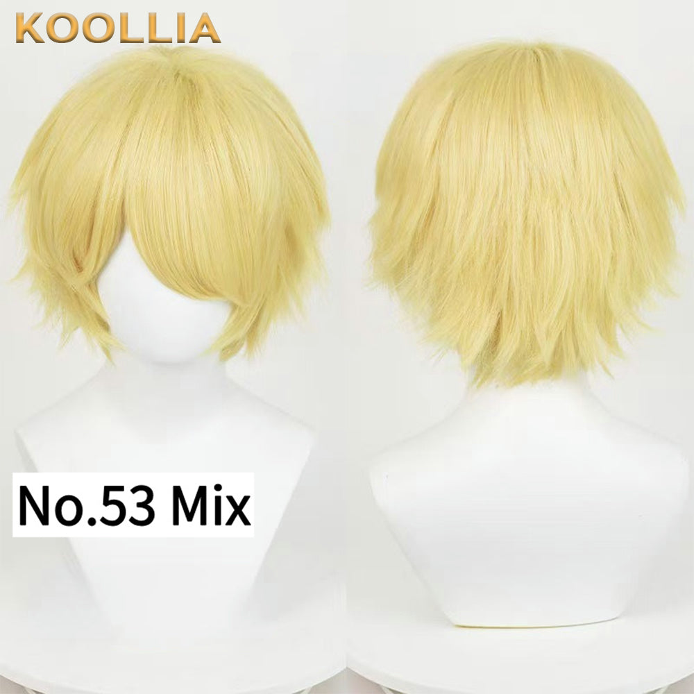 All-purpose 30cm High Temperature Basic Wig(Fluffed-Top)